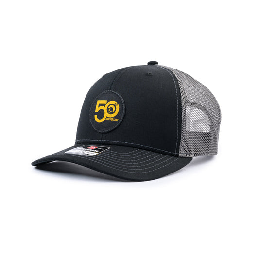 Centurion 50th Anniversary Trucker Cap - Black / Charcoal