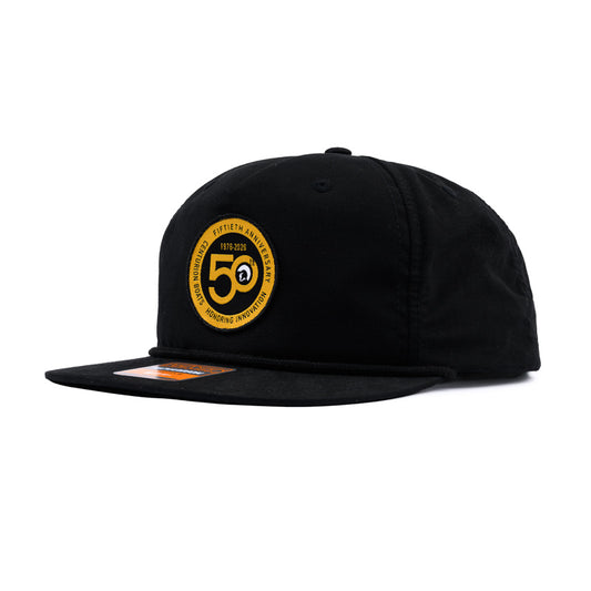 Centurion 50th Anniversary Rope Cap - Black