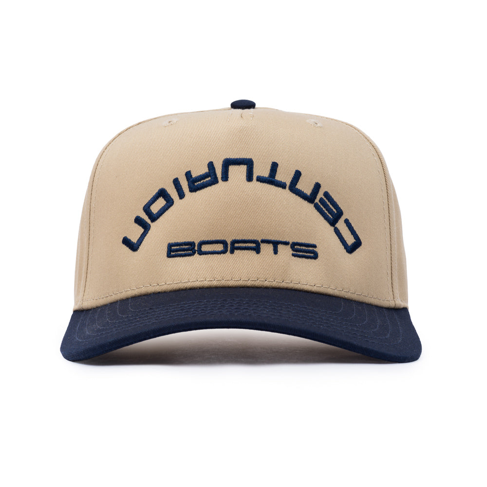 Centurion Upside Cap - Khaki / Navy