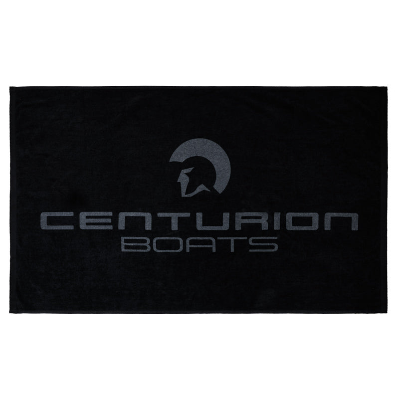 Centurion Beach Towel - Black