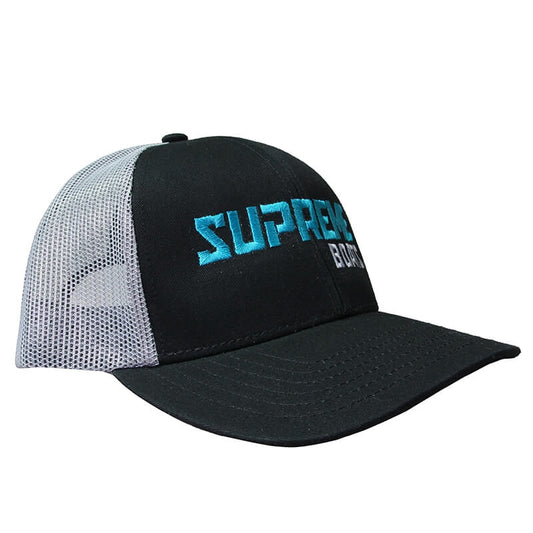 Supreme Lockup Trucker Cap - Black / Grey