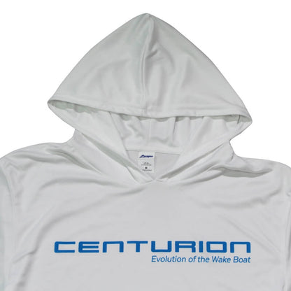 Centurion LS Bahama Hooded Tee - White