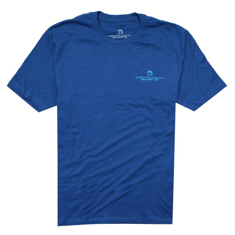 Centurion We Wake Waves Tee - Cool Blue