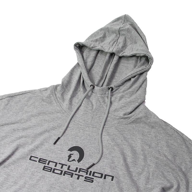 Centurion Ladies French Terry Hoodie - Light Heather Grey - CLEARANCE