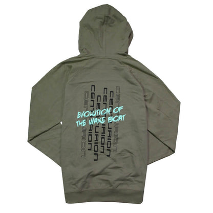 Centurion Cascade Hooded Sweatshirt - Olive - CLEARANCE