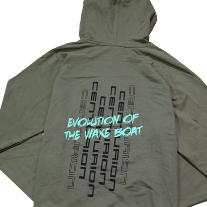 Centurion Cascade Hooded Sweatshirt - Olive - CLEARANCE