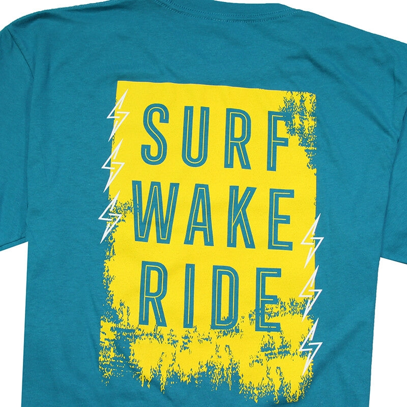 Supreme SS Surf Wake Ride Tee - Teal - CLEARANCE