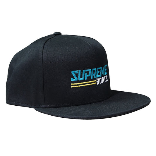 Supreme Label Cap - Black