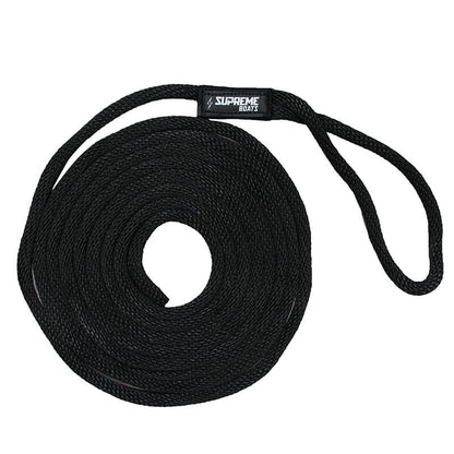 Supreme 1/2 x 20 Dockline - Black